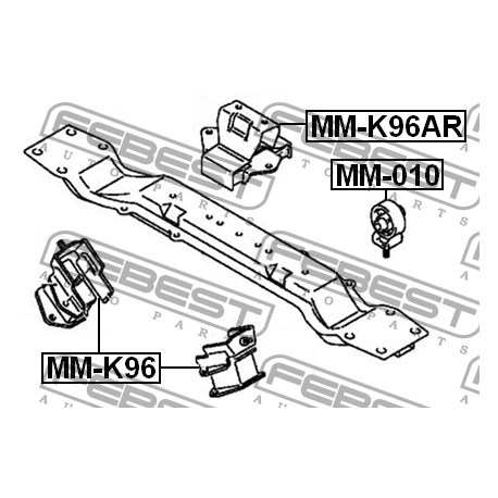 MR353470 Mitsubishi тампон раздатъчна кутия