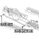 55130-VC000 Nissan тампон задна напречна щанга