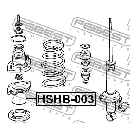 52687-S5A-014 Honda прахозащитен комплект за един амортисьор