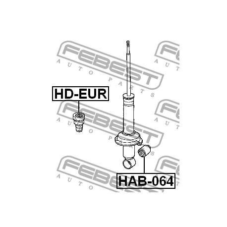 52722-S5A-004 Honda тампон амортисьор ударен