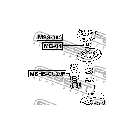MR554860 Mitsubishi тампон макферсон