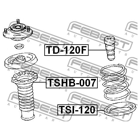 48157-02070 Toyota маншон амортисьор