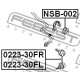 54613-8H318 Nissan тампон стабилизираща щанга