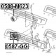LFG1-15-980C Ford Mazda ролка обтяжна