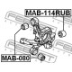 4110A033 Chrysler Dodge Mitsubishi тампон носач