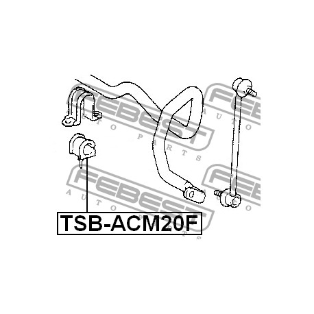 48815-44030 Toyota тампон стабилизираща щанга