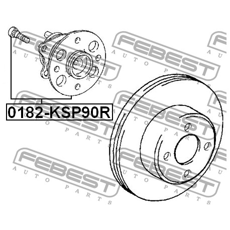 42450-52060 Toyota лагер главина комплект