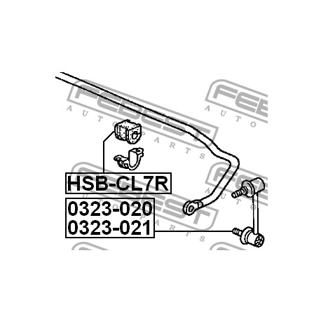 52306-SDA-A01 Honda тампон стабилизираща щанга