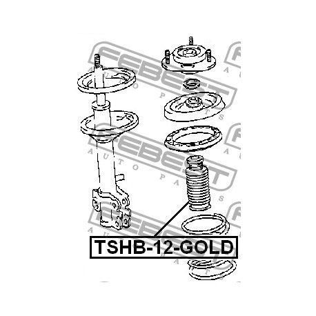 48331-12150 Toyota прахозащитен комплект за един амортисьор