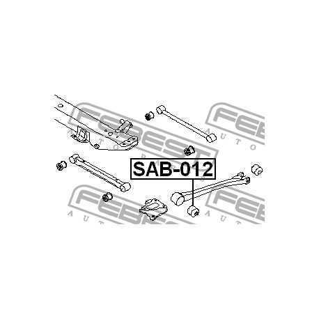 20254-SA000 Subaru тампон надлъжен носач