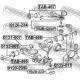 48654-60040 Lexus Toyota тампон носач