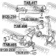 48655-60040 Lexus Toyota тампон носач