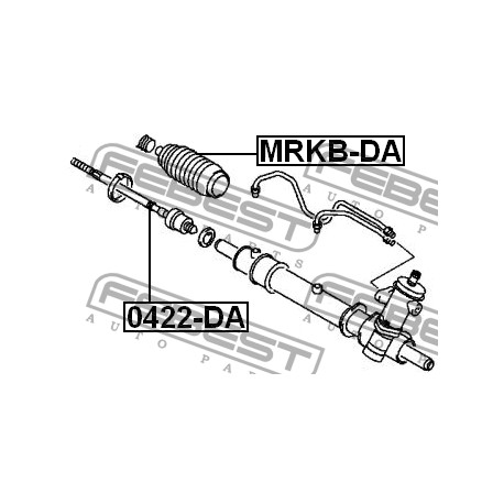 MR244902 Mitsubishi Volvo маншон кормилна рейка