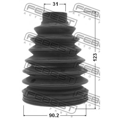04438-35060 Toyota маншон полуос комплект