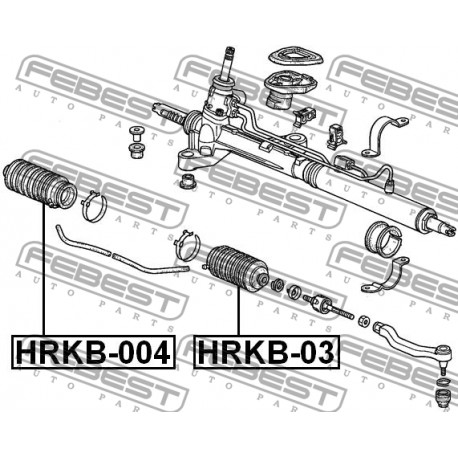 53534-SV4-003 Honda маншон кормилна рейка