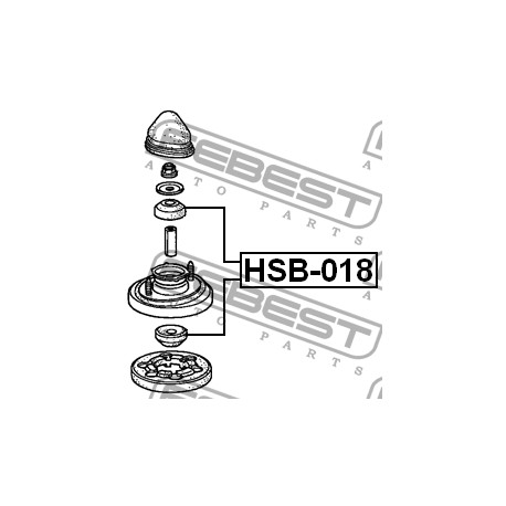 51631-SH0-003 Honda тампон макферсон