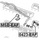 MR244116 Mitsubishi тампон стабилизираща щанга Ф18