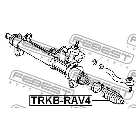 45535-12100 Toyota маншон кормилна рейка