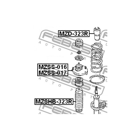 B25D-28-111 Mazda тампон амортисьор ударен