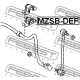 DF71-34-156 Mazda тампон стабилизираща щанга