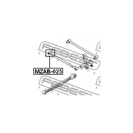 GE4T-28-620 Mazda тампон задна напречна щанга