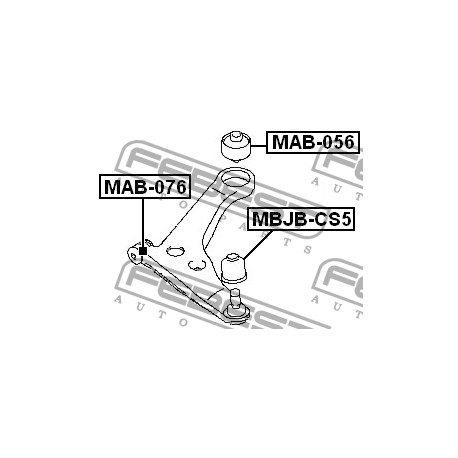 MR403420 Mitsubishi тампон носач