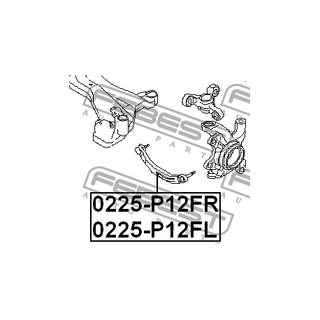 54524-AV601 Nissan носач горен десен