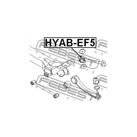 55543-35010 Hyundai Kia тампон носач
