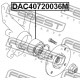 43440-51K00 Opel Suzuki лагер главина комплект