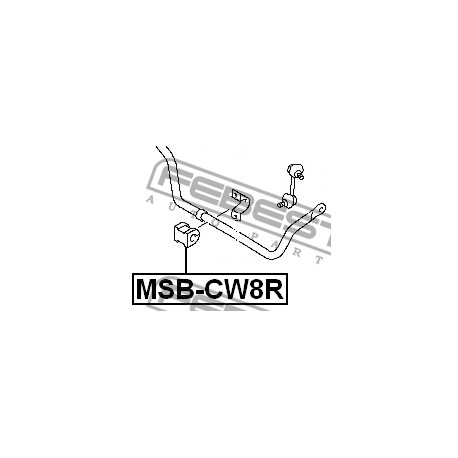 4156A028 Citroen Mitsubishi Peugeot тампон стабилизираща щанга Ф20