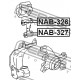 54590-23U01 Infiniti Nissan тампон носач