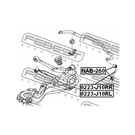 55618-JD00A Nissan тампон биалетка
