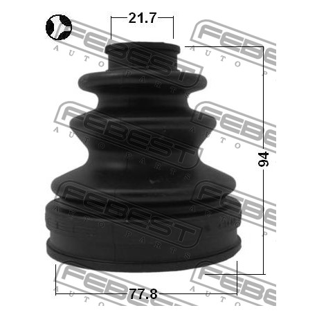 04438-12301 Nissan Toyota маншон вътрешно каре