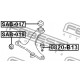 20204-AG011 Subaru тампон носач