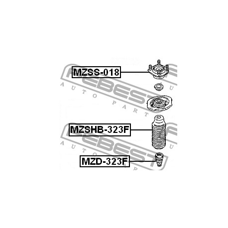 C100-34-111A Mazda тампон амортисьор ударен