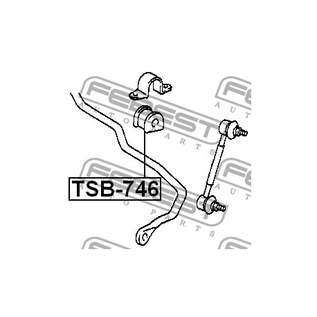 48815-20280 Toyota тампон стабилизираща щанга