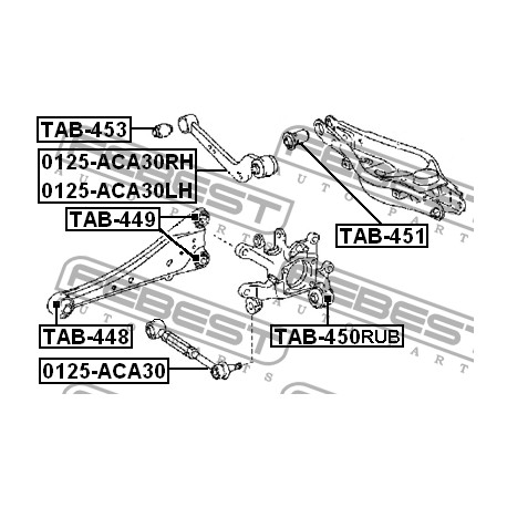 42305-42020 Lexus Toyota тампон шенкел