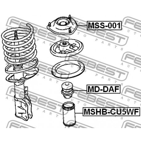 MR131420 Mitsubishi тампон макферсон