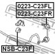 54613-1C406 Nissan тампон стабилизираща щанга