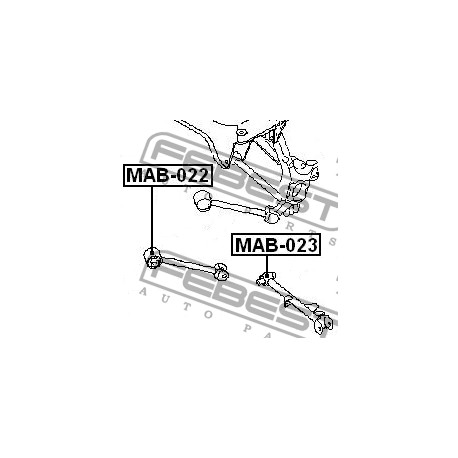 MR223570 Mitsubishi тампон носач