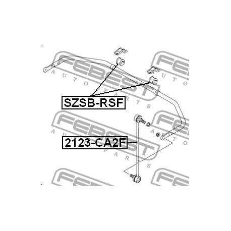 42431-63J10 Opel Suzuki тампон стабилизираща щанга