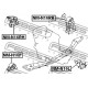 11270-BM500 Nissan тампон двигател преден