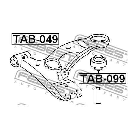 48068-44020 Toyota тампон носач