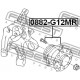 28473-FG000 Subaru главина задна