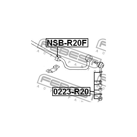 54618-0F000 Nissan биалетка