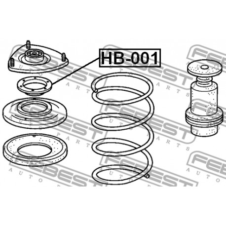 51726-S5A-004 Honda лагер макферсон