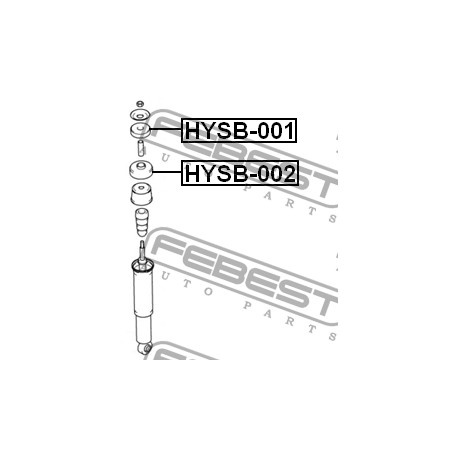 55320-26000 Hyundai тампон ударен