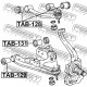48655-60020 Lexus Toyota тампон носач