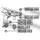 GJ6A-28-89Y Mazda тампон заден носач