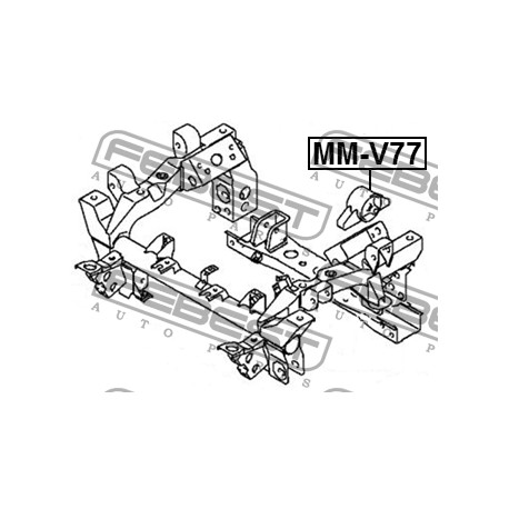 MR374569 Mitsubishi тампон диференциал